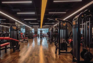 Fully equipped gym at Metro Satyam Kharghar